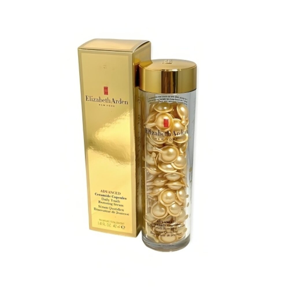 Elizabeth Arden Ceramide Daily Youth Restoring Serum 90 Capsules NIB - Picture 2 of 3